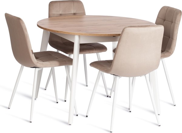 Стул Tetchair Chilly велюр/металл