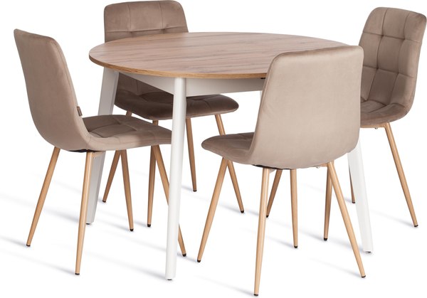 Стул Tetchair Chilly велюр/металл