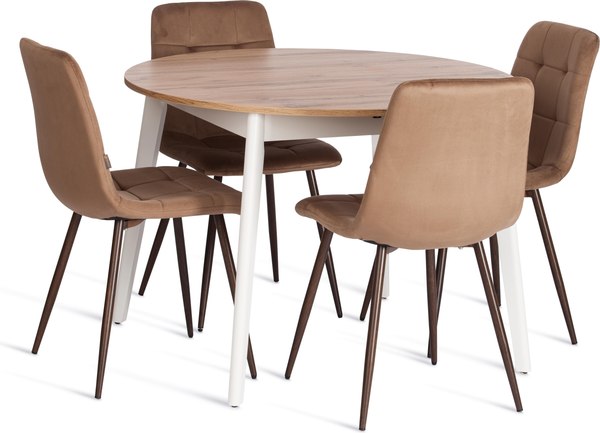 Стул Tetchair Chilly велюр/металл