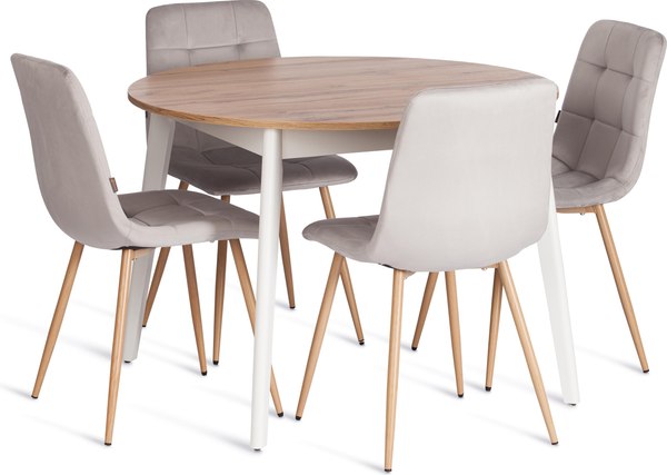 Стул Tetchair Chilly велюр/металл