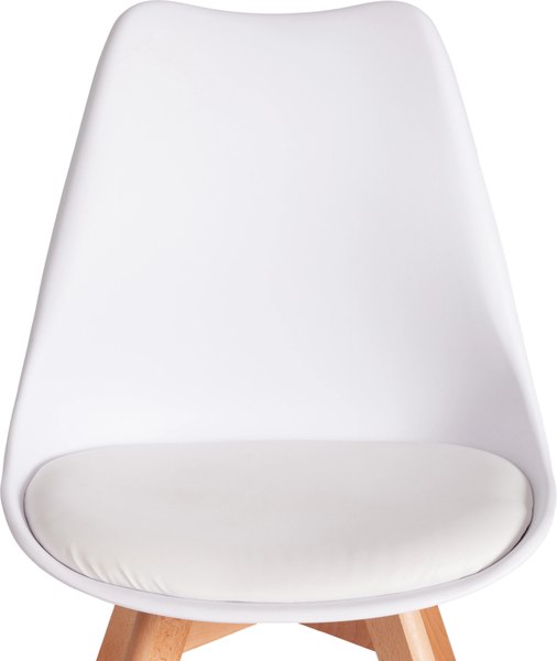 Набор стульев Tetchair Tulip дерево/пластик/экокожа