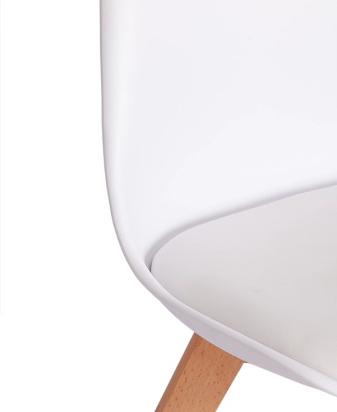 Набор стульев Tetchair Tulip дерево/пластик/экокожа