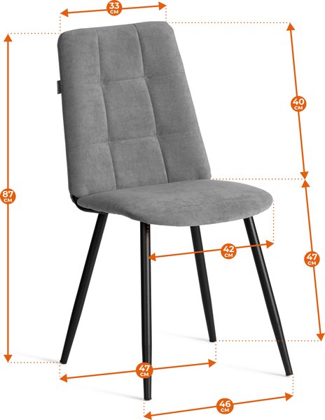 Стул Tetchair Asti Trend флок