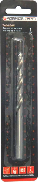 Сверло Forsage 7.5мм HSS / F-DB75 - фото