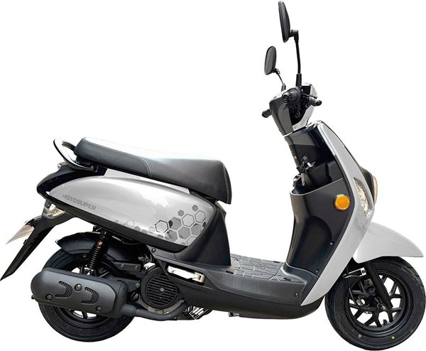 Скутер Motosuper Motosuper S9 Blanc Gris / M0S9YB015AWH1 - фото