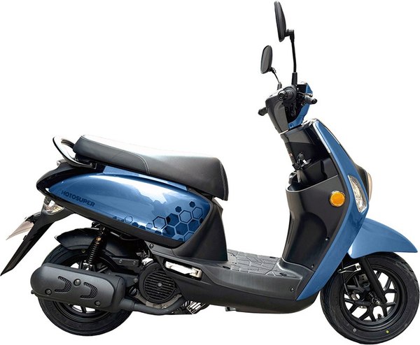 Скутер Motosuper Motosuper S9 Gris Blue / M0S9YB015ABH1 - фото