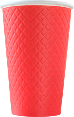 Набор бумажных стаканов Паксервис 400мл / EM90-530 - фото