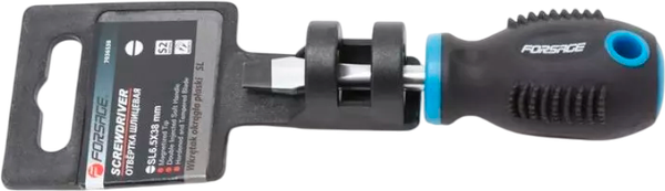Отвертка Forsage Profi S2 SL6.5х38мм 27 173 / F-7036538 - фото