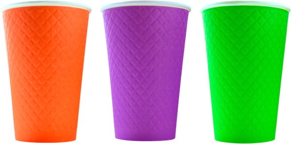 Набор бумажных стаканов Паксервис 400мл / EM90-530 - фото