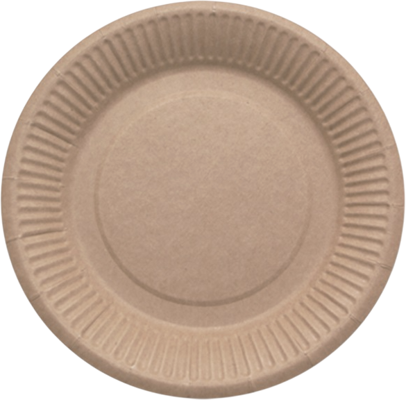 Набор одноразовых тарелок Паксервис Papperskopp 180мм / 288237 - фото