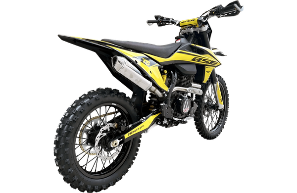 Мотоцикл BSE T5 Yellow Twister / B0T5NG015HYH1