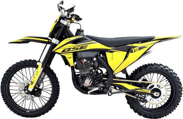 Мотоцикл BSE T5 Yellow Twister / B0T5NG015HYH1