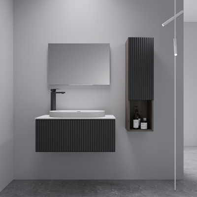 Тумба с умывальником ЗОВ Кито 100 / K100TS0MFLPM-LDSPW6002