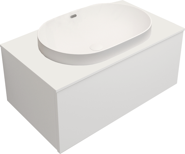 Тумба с умывальником ЗОВ Кито 100 / K100LW0MWM-LDSPW6002