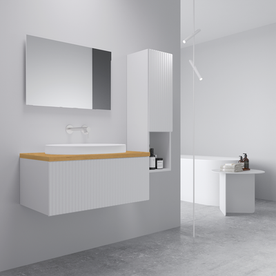 Тумба с умывальником ЗОВ Кито 80 / K80LW0MFWPM-HPL38T6002