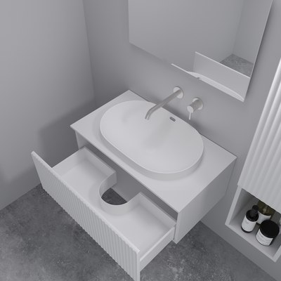 Тумба с умывальником ЗОВ Кито 70 / K70LW0MFWPM-LDSPW6002