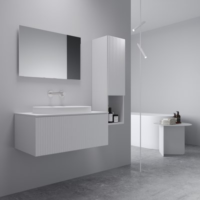 Тумба с умывальником ЗОВ Кито 100 / K100LW0MFWPM-LDSPW6002