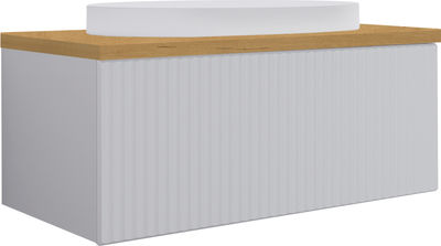 Тумба с умывальником ЗОВ Кито 100 / K100LW0MFWPM-HPL38T6002 - фото