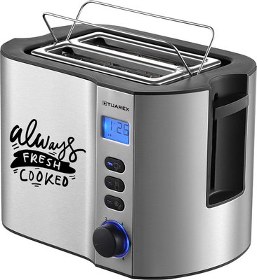 Тостер Tuarex TK-6005 (стальной/черный) - фото