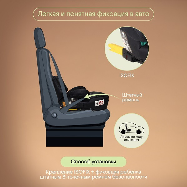 Бустер Kidzi Bro I-Size / KDZ07GOGR