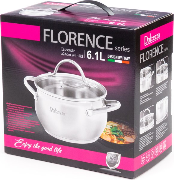 Кастрюля Dolcezza Florence 89250