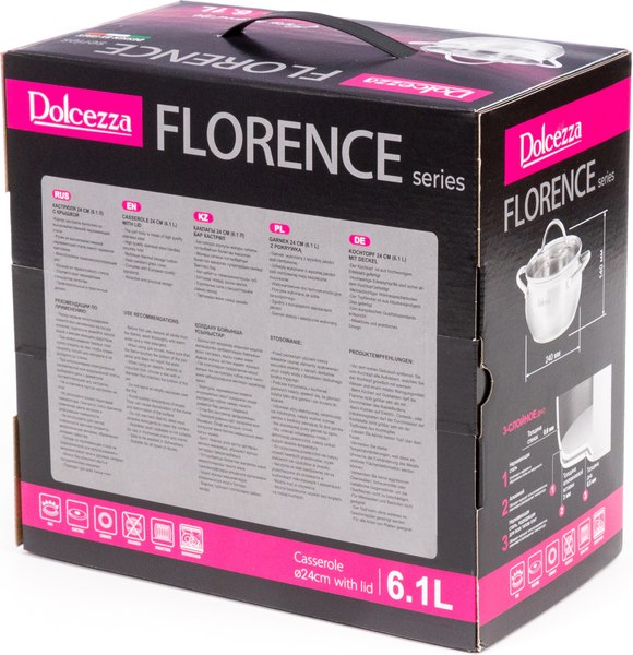 Кастрюля Dolcezza Florence 89250