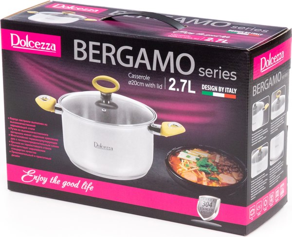 Кастрюля Dolcezza Bergamo 04694