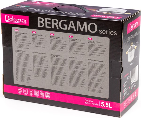 Кастрюля Dolcezza Bergamo 04700