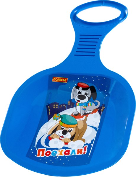 Санки-ледянка Полесье №2 с наклейкой V2 / 96555 - фото