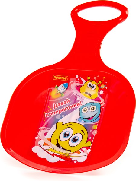 Санки-ледянка Полесье №2 с наклейкой V2 / 96555