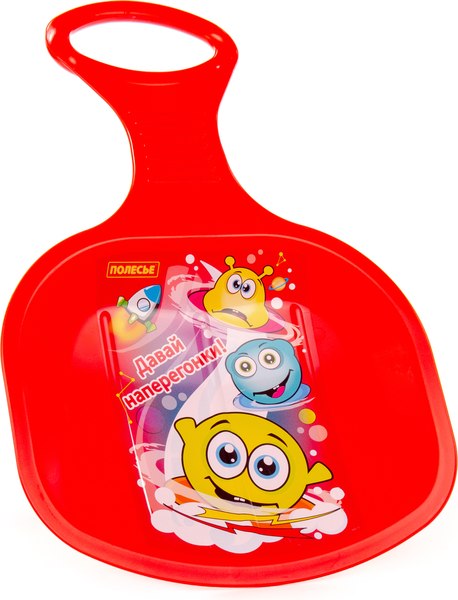 Санки-ледянка Полесье №2 с наклейкой V2 / 96555