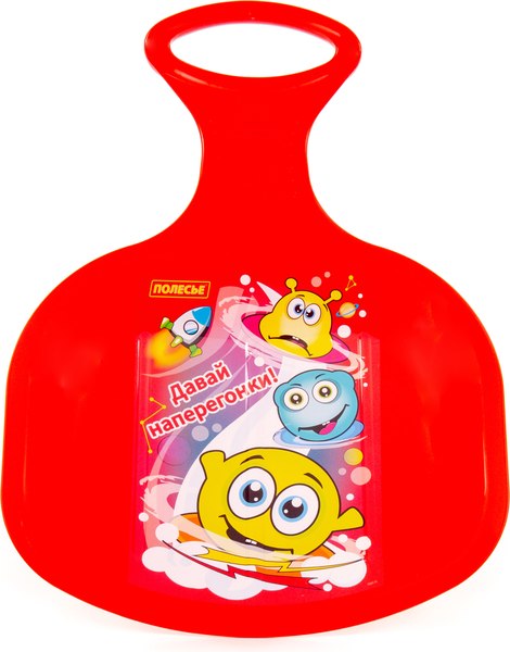 Санки-ледянка Полесье №2 с наклейкой V2 / 96555