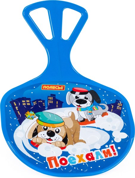 Санки-ледянка Полесье №3 с наклейкой V2 / 96616