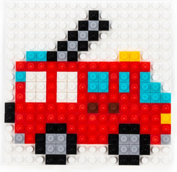 Конструктор Полесье Мозаика №12 пожарная часть / 73249