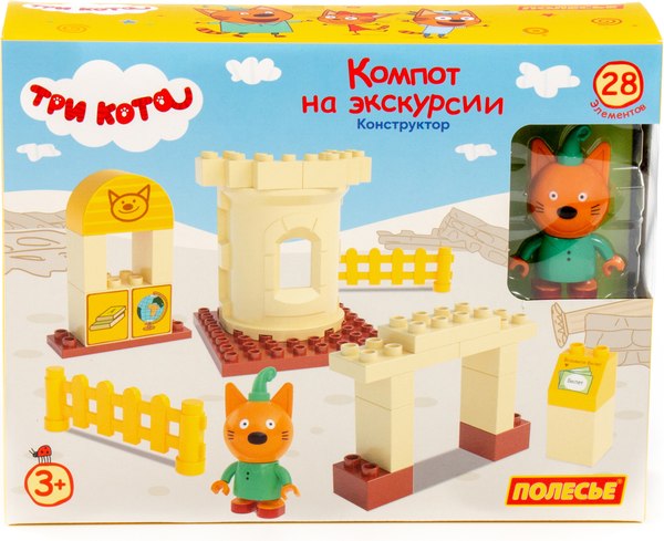 Конструктор Полесье Три кота. Компот на экскурсии / 77483