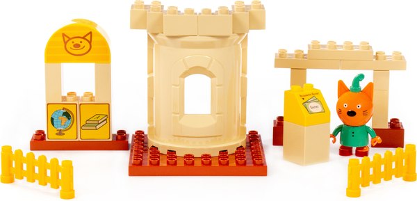 Конструктор Полесье Три кота. Компот на экскурсии / 77483