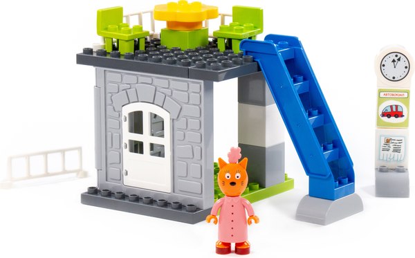 Конструктор Полесье Три кота. Мама на автовокзале / 77513