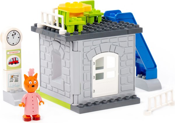 Конструктор Полесье Три кота. Мама на автовокзале / 77513