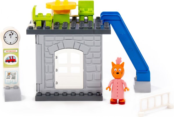 Конструктор Полесье Три кота. Мама на автовокзале / 77513