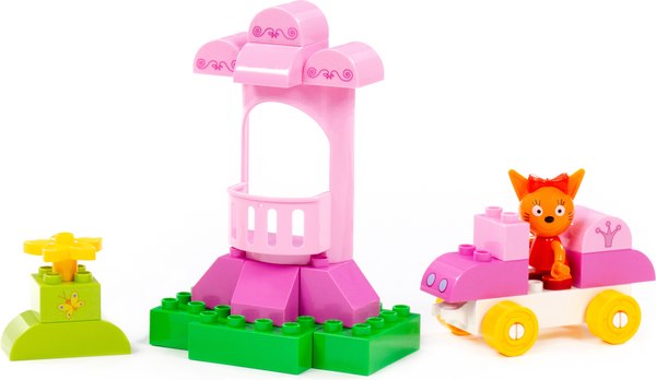 Конструктор Полесье Три кота. Карамелька на прогулке / 77179