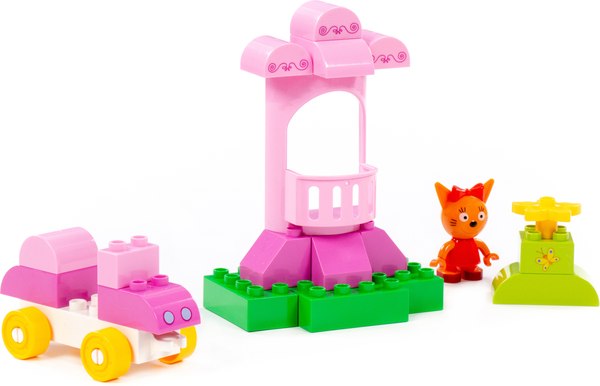 Конструктор Полесье Три кота. Карамелька на прогулке / 77179