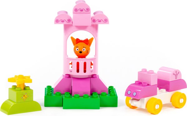 Конструктор Полесье Три кота. Карамелька на прогулке / 77179