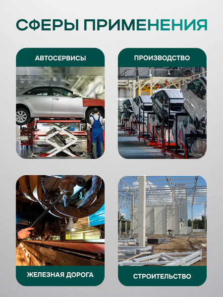 Набор головок слесарных RockForce RF-6141-5