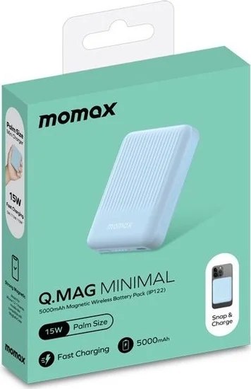 Портативное зарядное устройство Momax IP122 Q.Mag / IP122B