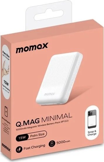 Портативное зарядное устройство Momax IP122 Q.Mag / IP122W