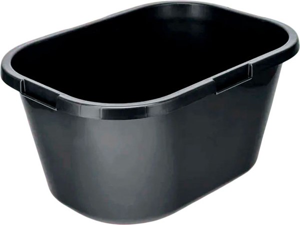 Таз строительный No Brand прямоугольный 65л - фото