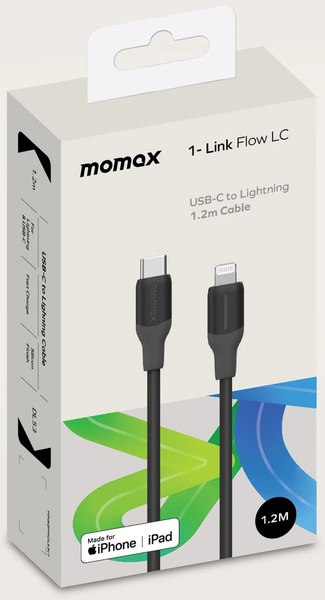 Кабель Momax 1-Link USB-C/Lightning / DL53D
