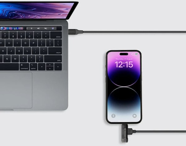 Кабель Momax 1-Link Flow Duo 2в1 / DL56D 