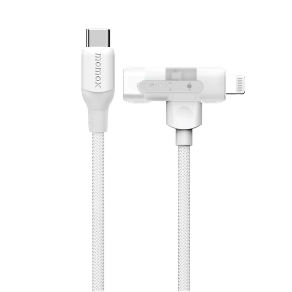 Кабель Momax 1-Link Flow Duo 2в1 / DL56W - фото