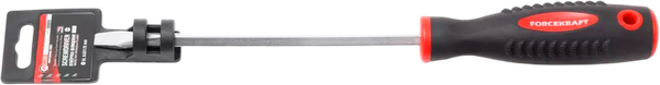Отвертка ForceKraft Profi S2 SL5.5х100мм 27 153 / FK-70155100 - фото